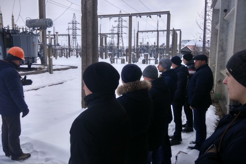 екскурсія студентів на Бережанський РЕМ 3