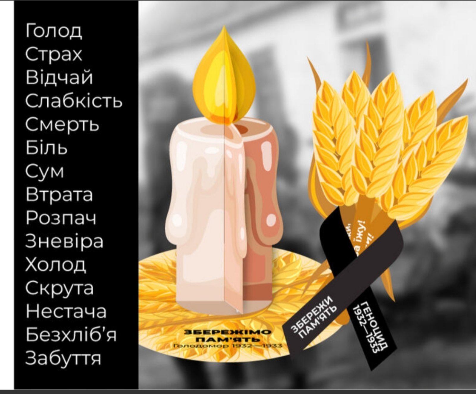 Відродження пам’яті: гірка правда голодомору