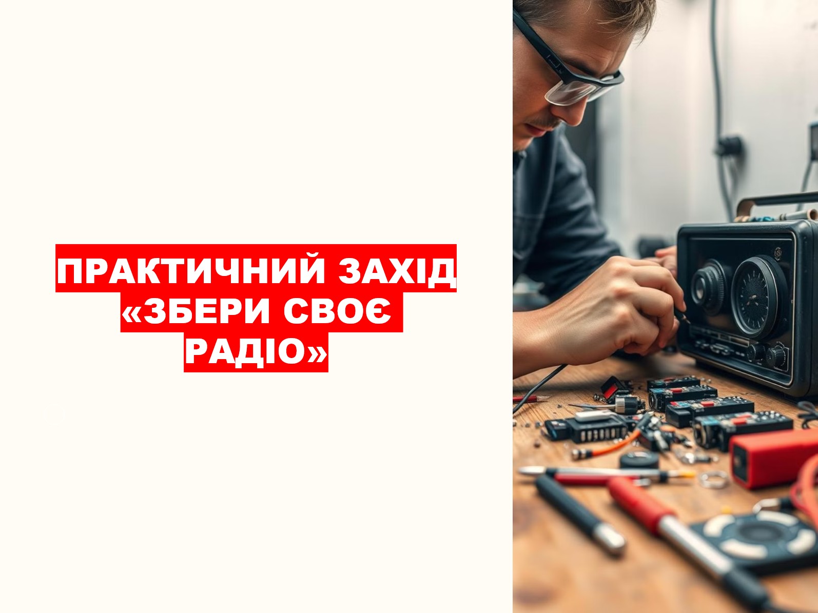 Практичний захід «Збери своє радіо»