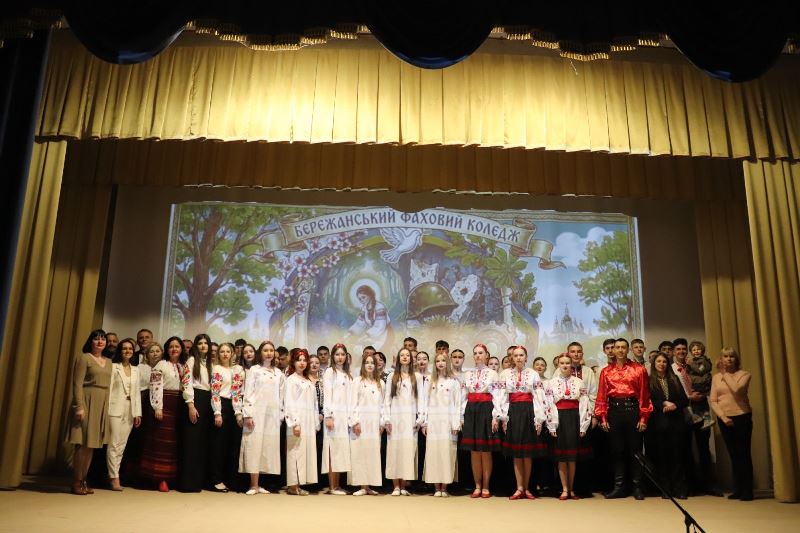 Натхненні прадавньою магією та вічним спокоєм Карпат — загартовані вогнем війни (Голосіївська весна - 2026 у Бережанському фаховому коледжі)