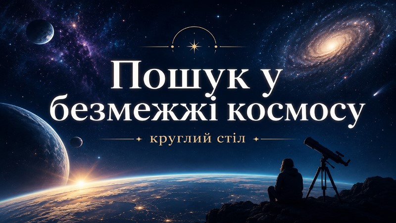  Круглий стіл «Пошук у безмежжі космосу»