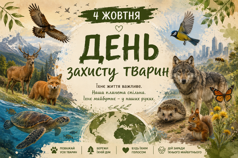 Дбаймо про тих, хто не може захистити себе