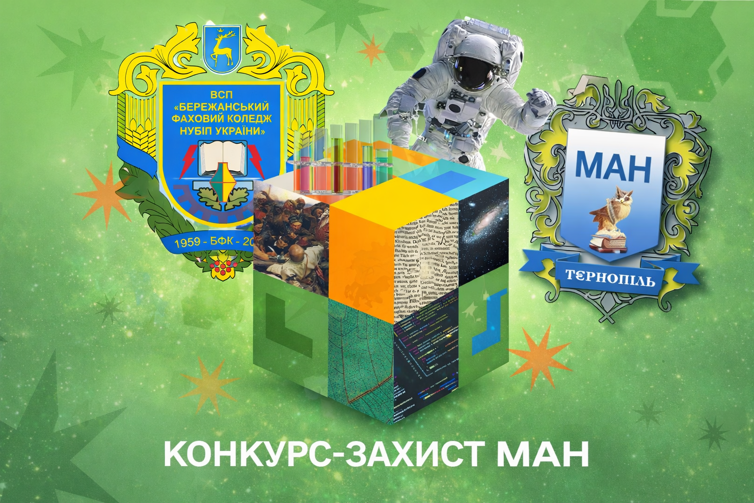 Інтелект, інновації та перемоги: студенти Бережанського фахового коледжу НУБіП України підкорюють науковий олімп Малої академії наук України